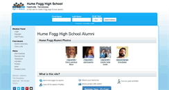 Desktop Screenshot of humefogghighschool.com